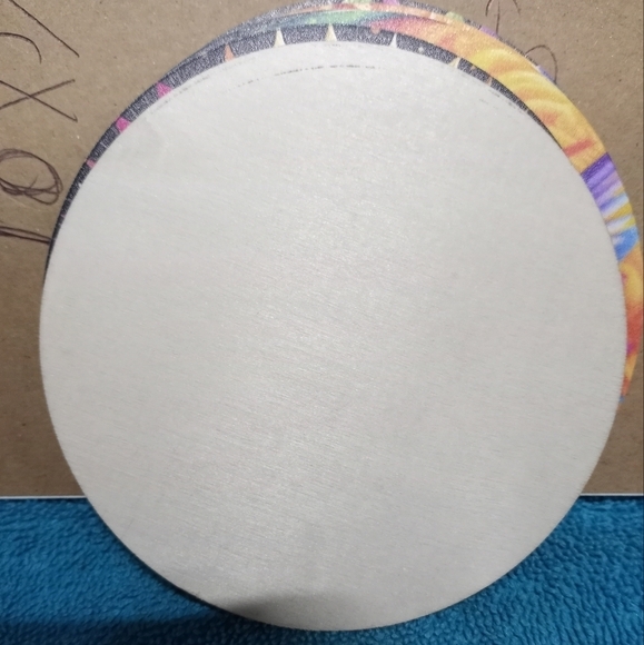 Colorful Yin Yang Bird Coasters Set Of 6 - Picture 2 of 8